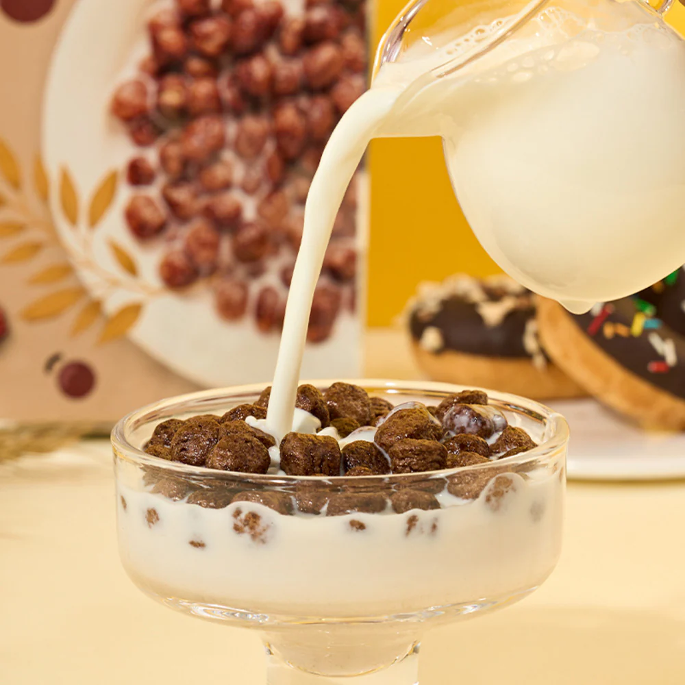 Grandessa Cocoa Cereal Balls 160g – Crunchy Chocolate Breakfast Cereal – Limited Import - Image 2