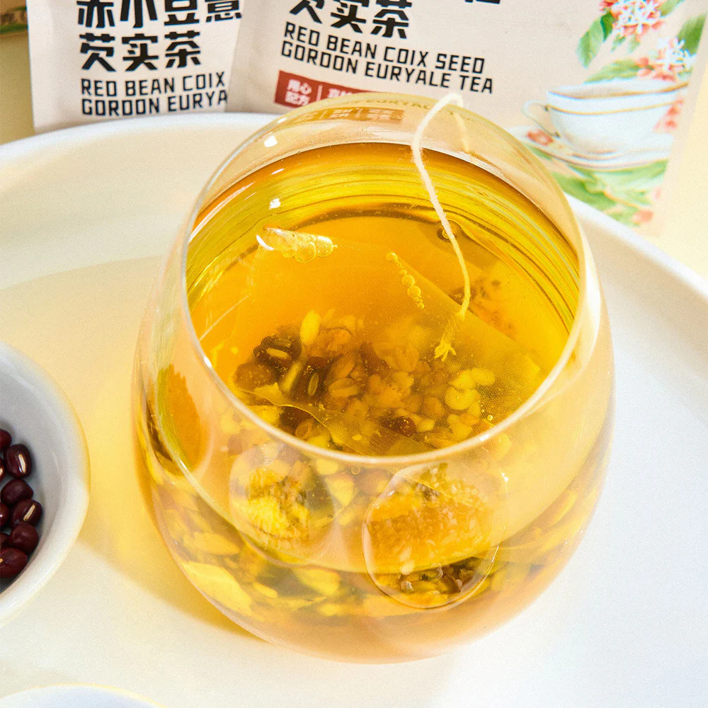 Grandessa Red Bean Coix Seed & Gorgon Euryale Tea 13g x 10 – Limited Import - Image 2