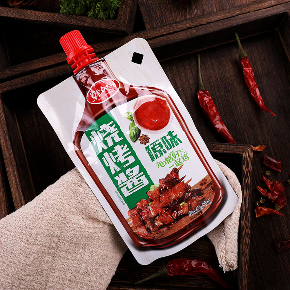 Grassland Red Sun Original BBQ Sauce 110g – Chinese-Style Barbecue Marinade - Image 3