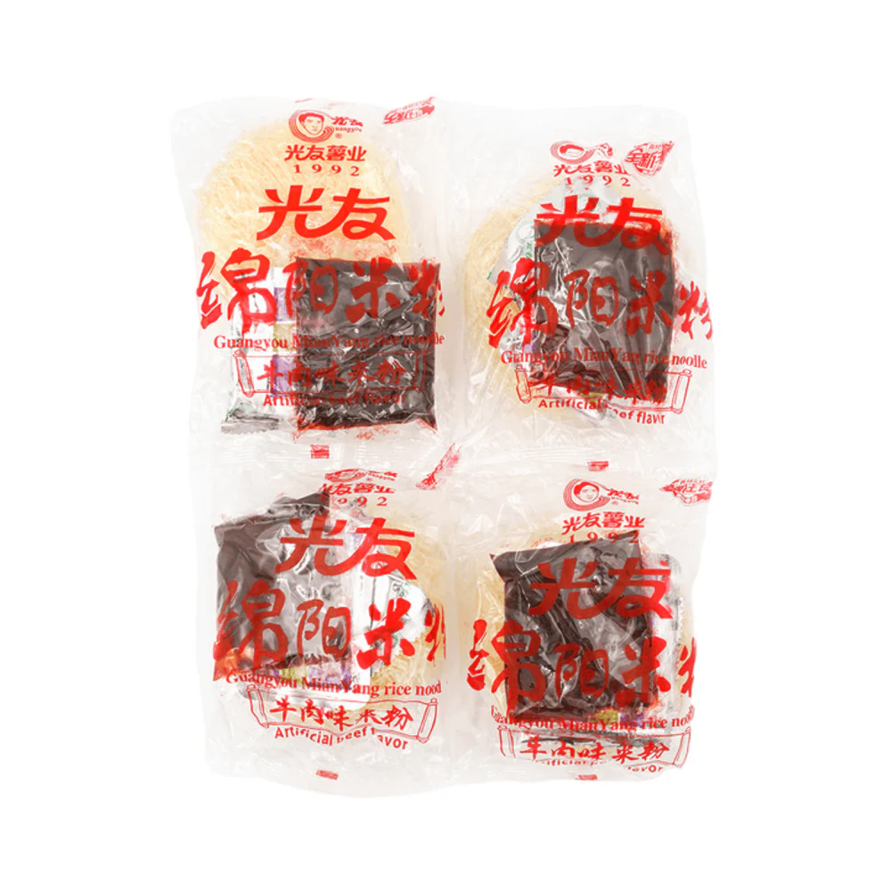 Guangyou Mianyang Instant Rice Vermicelli – Beef Flavour 540g - Image 4