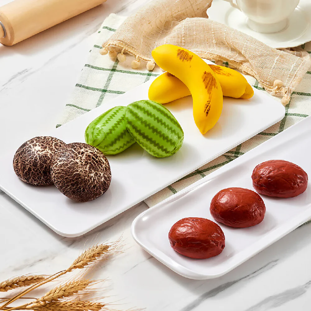 Guangzhou Restaurant Frozen Watermelon Shaped Buns - 9pcs, 337.5g - Image 3