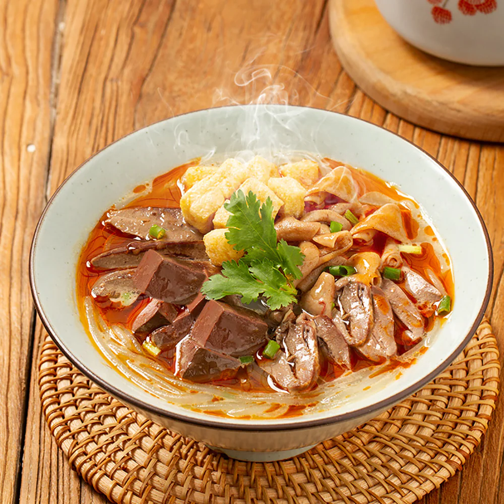 Guanshengyuan Duck Blood Vermicelli Soup with Sichuan Pepper Flavor - 177g - Image 3
