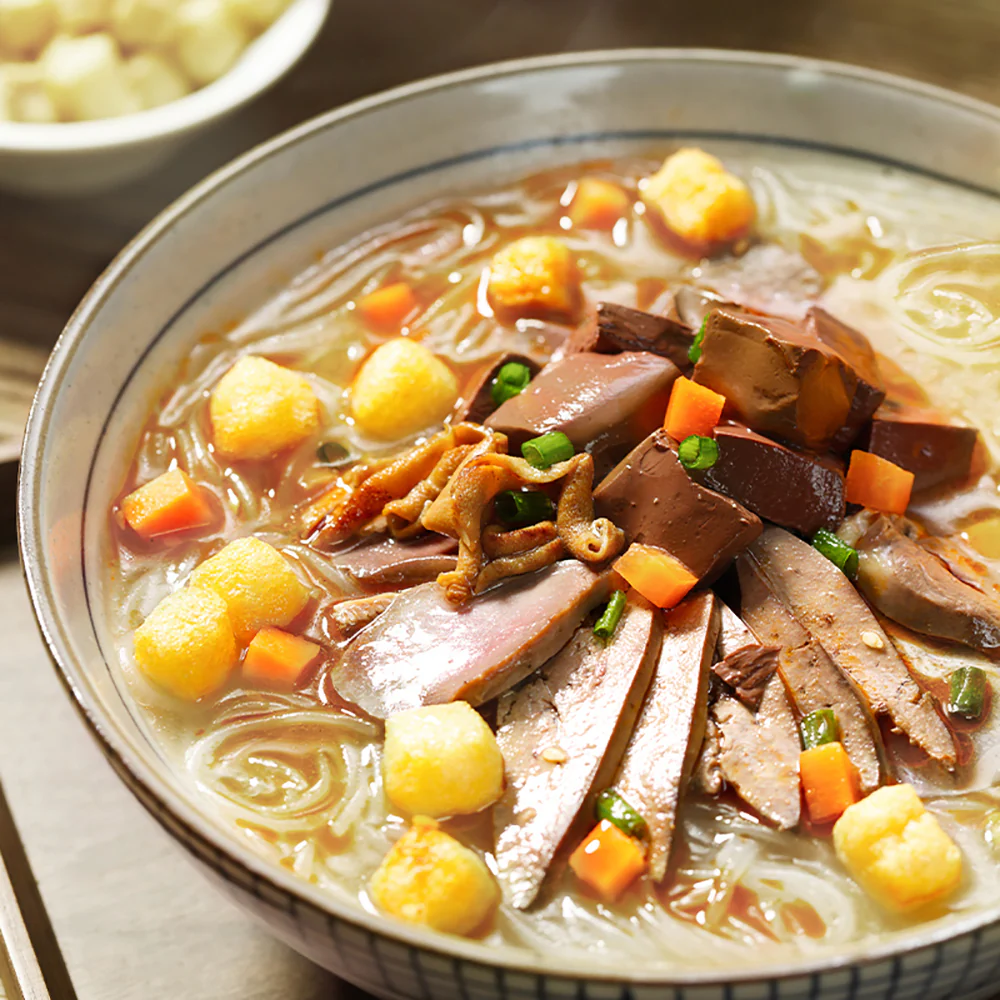 Guanshengyuan Duck Blood Vermicelli Soup with Sichuan Pepper Flavor - 177g - Image 4