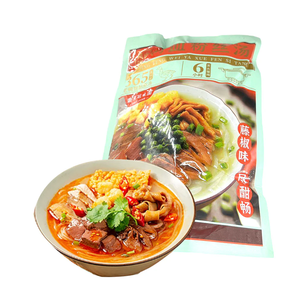 Guanshengyuan Duck Blood Vermicelli Soup with Sichuan Pepper Flavor - 297g