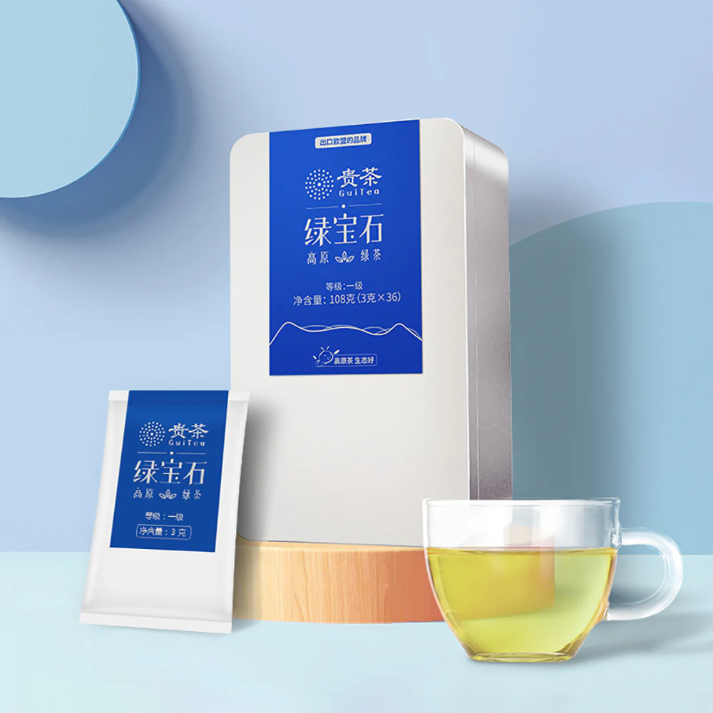 GuiTea 2025 Early Spring Green Tea Guizhou Green Gem - 36 Bags x 3g - Image 4