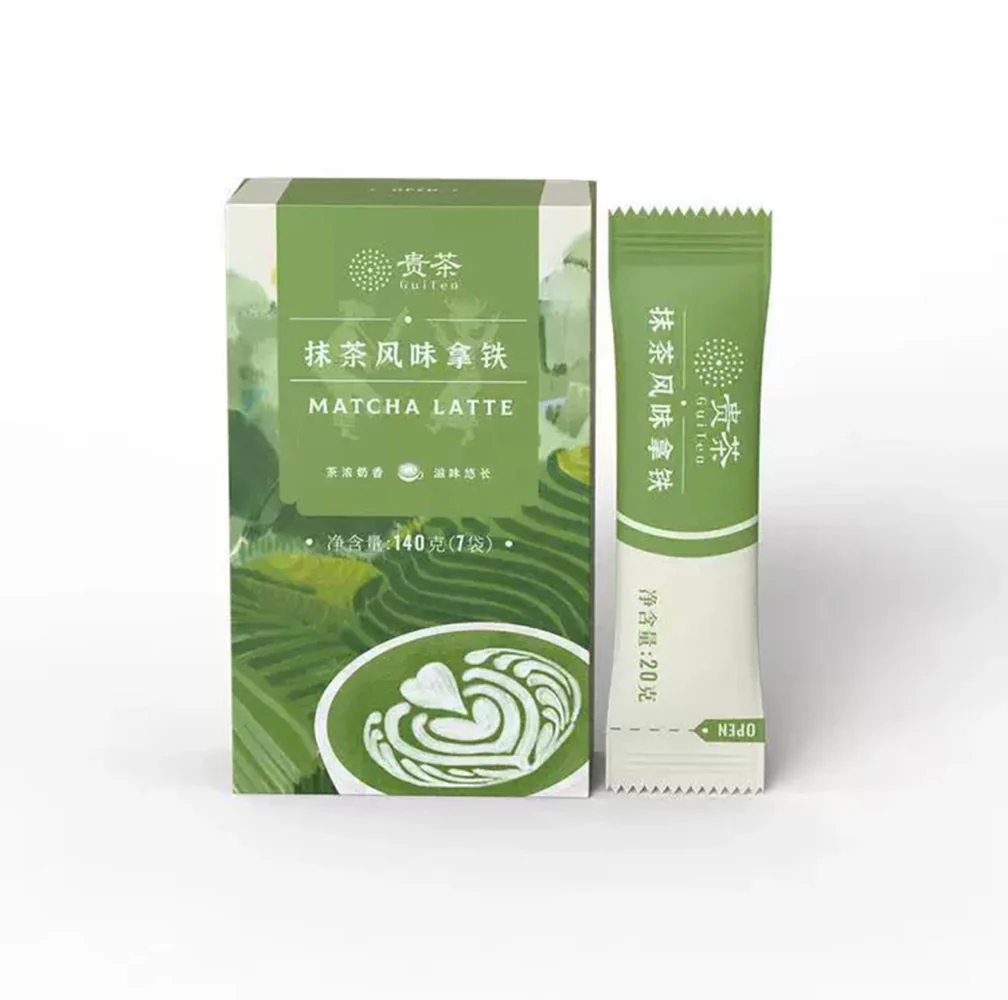 GuitTea Matcha Latte Original Flavor - 140g - Image 5