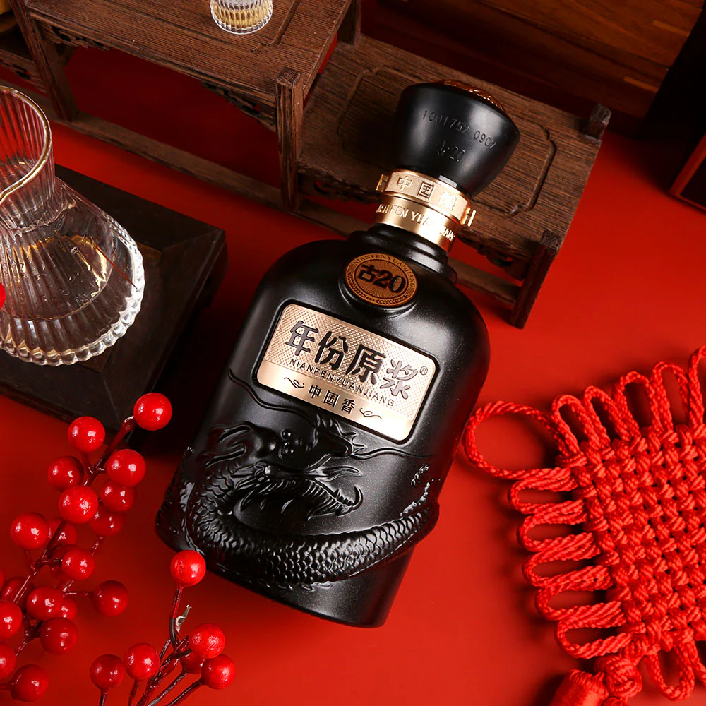 Gujing Gongjiu Nianfen Yuanjiang Gu 20 Baijiu 52% 500ml – Strong Aroma Style - Image 3