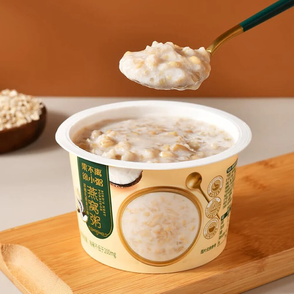 Guobuli Xu Xiaozhou Oat and Bird's Nest Porridge - 3 Cups, 840g - Image 4