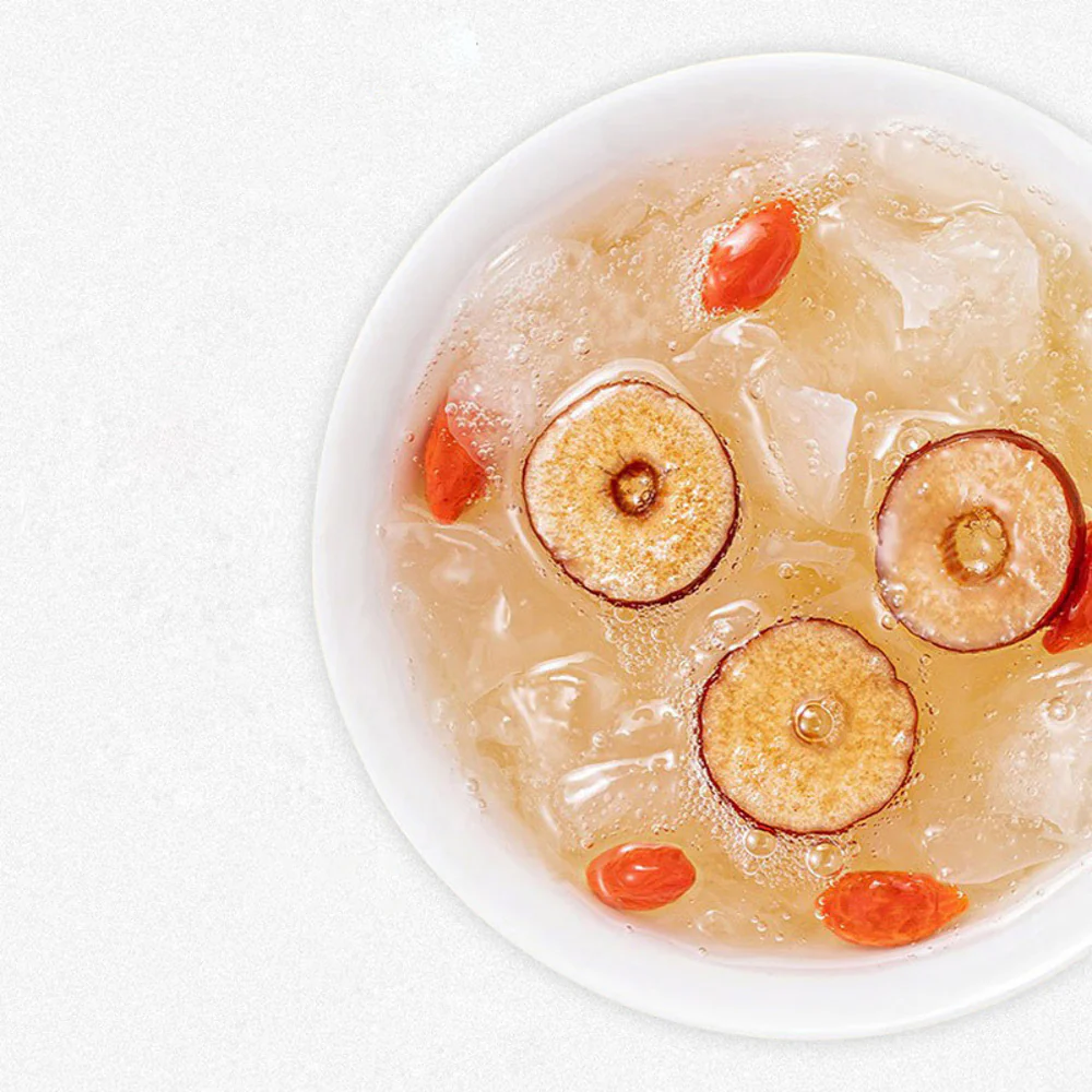 Guobuli Xu Xiaozhou Red Date and Goji Berry Tremella Soup - 3 Cups, 840g - Image 3