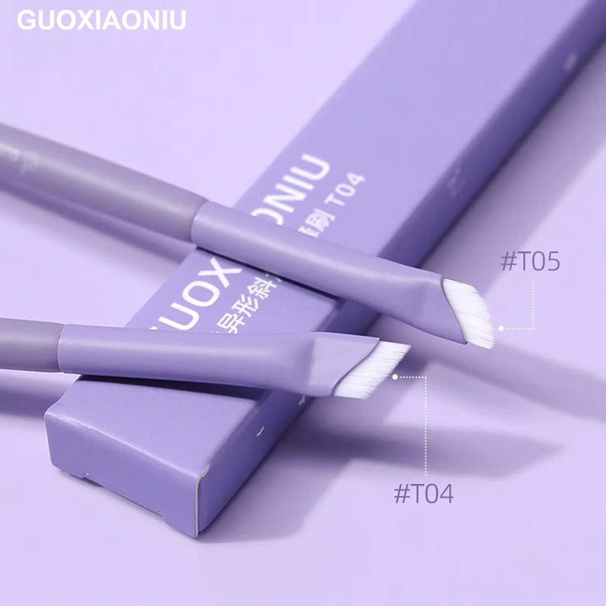 Guoxiaoniu Bunny Angled Makeup Brush T04 - Image 2