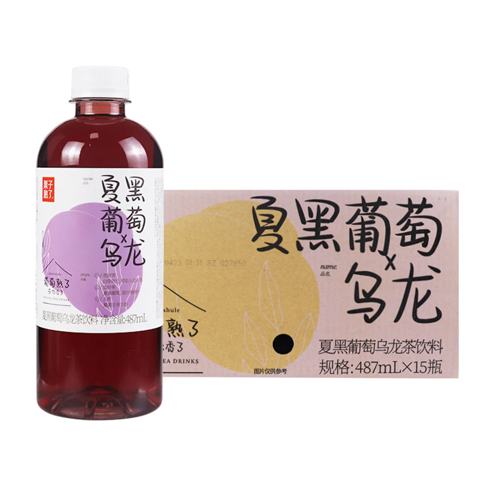 Guozishule Summer Black Grape Oolong Tea - 487ml x 15 Boxes