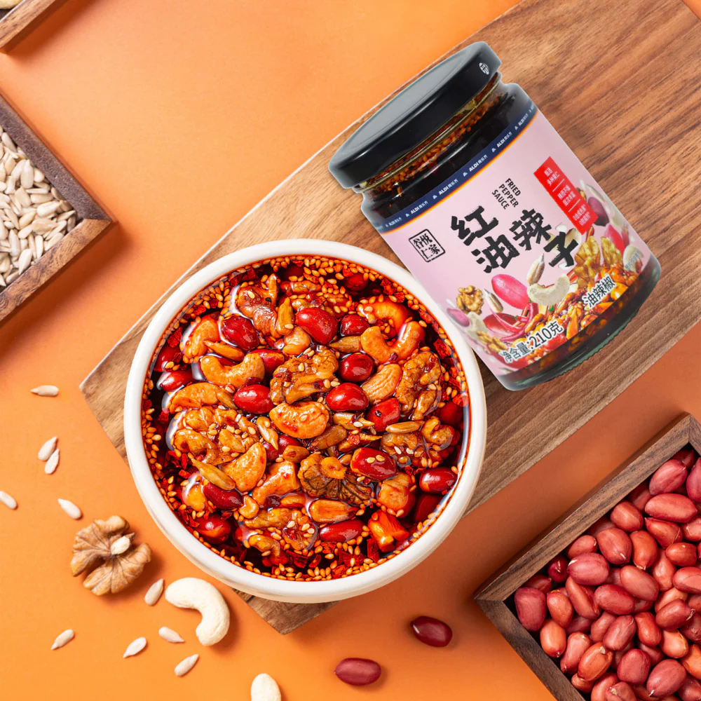 Guyue Renjia Chili Crisp in Chili Oil 210g – Limited Import - Image 3