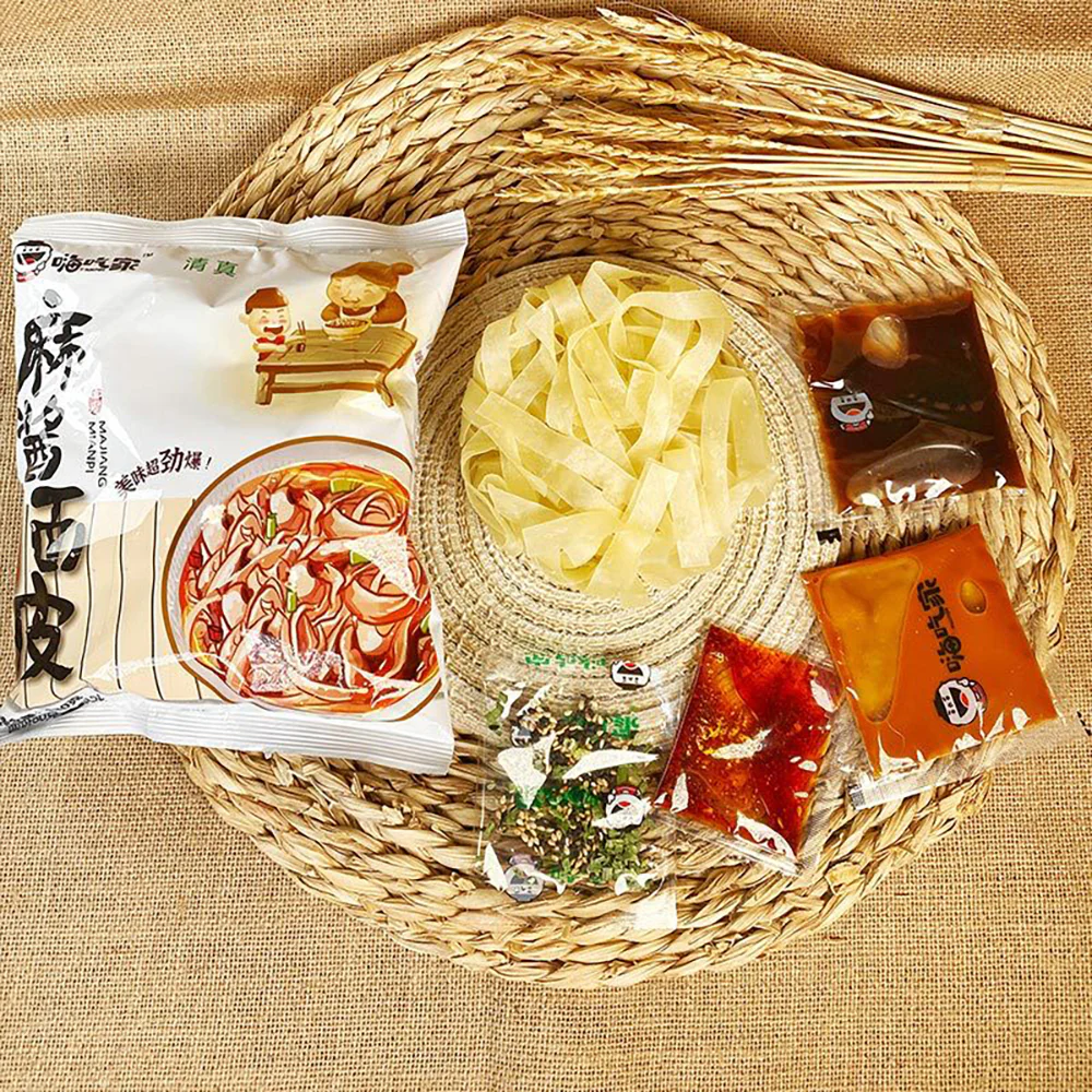 Haichijia Sesame Sauce Noodle Sheets - 130g - Image 4