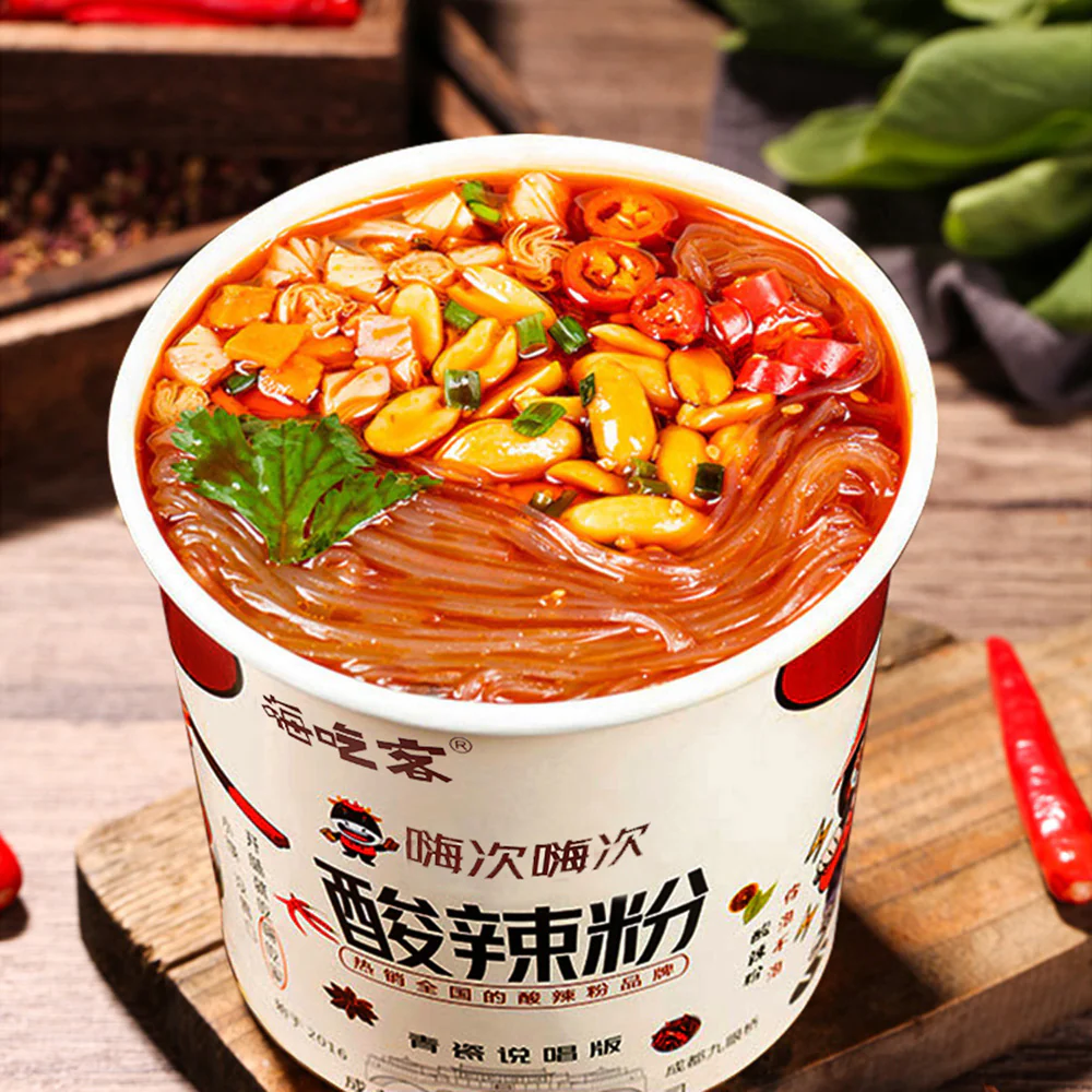 Haichike Sour and Spicy Vermicelli - 115g - Image 2
