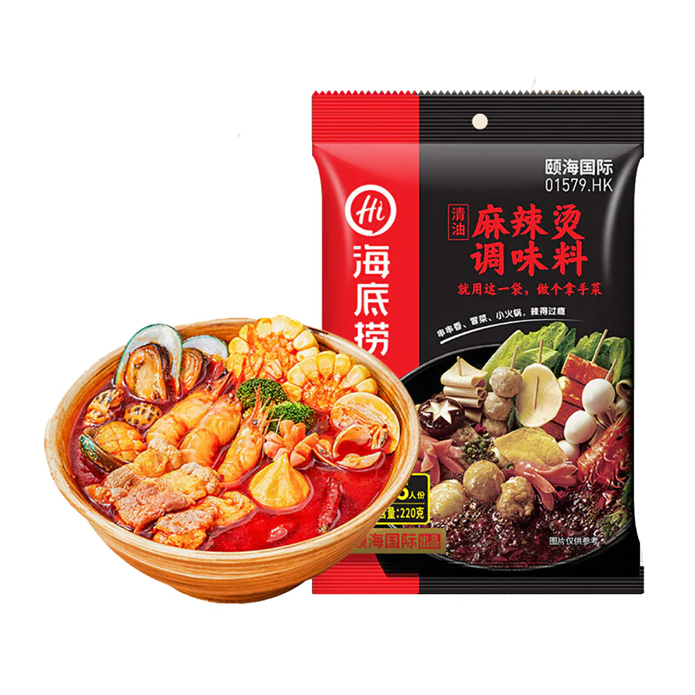 Haidilao Hot Pot Base - Clear Oil Spicy Soup - 220g
