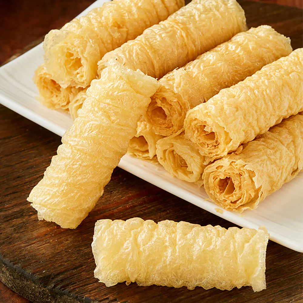 Haidilao Kuai Shou Xiao Chu Hot Pot Tofu Skin Rolls - 120g - Image 2