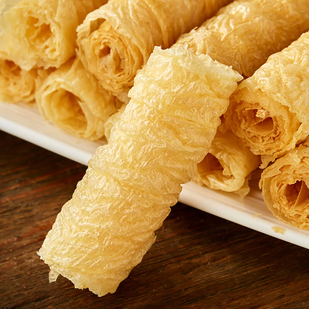 Haidilao Kuai Shou Xiao Chu Hot Pot Tofu Skin Rolls - 120g - Image 3