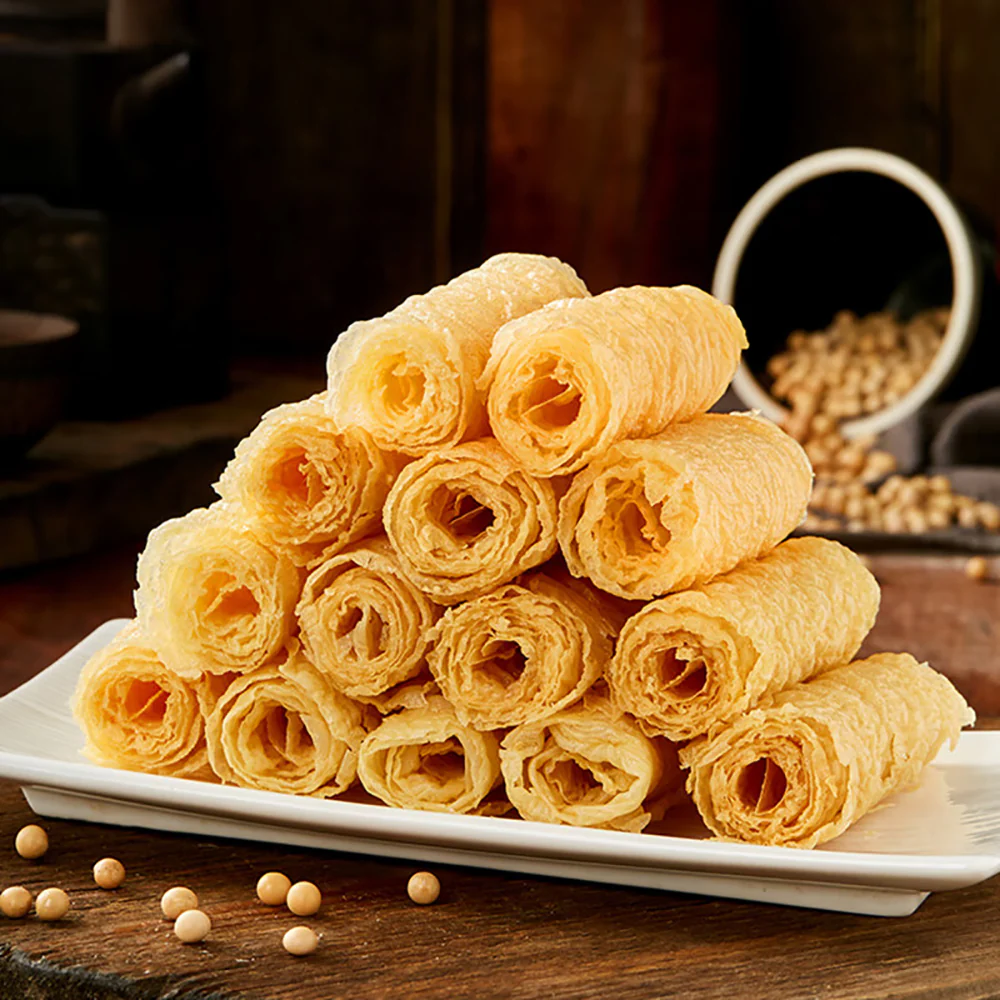 Haidilao Kuai Shou Xiao Chu Hot Pot Tofu Skin Rolls - 120g - Image 5
