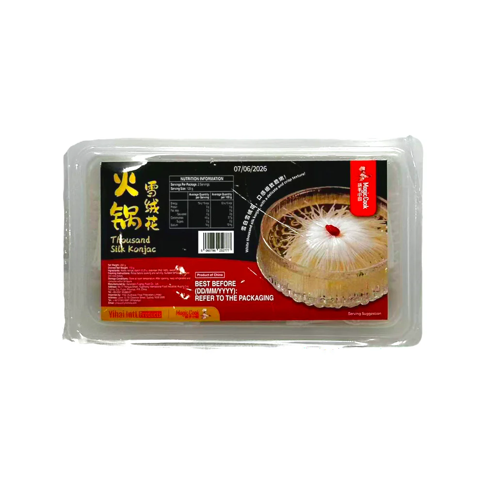 Haidilao Master Cook Thousand Silk Konjac (for Hot Pot) 250g - Konnyaku Threads