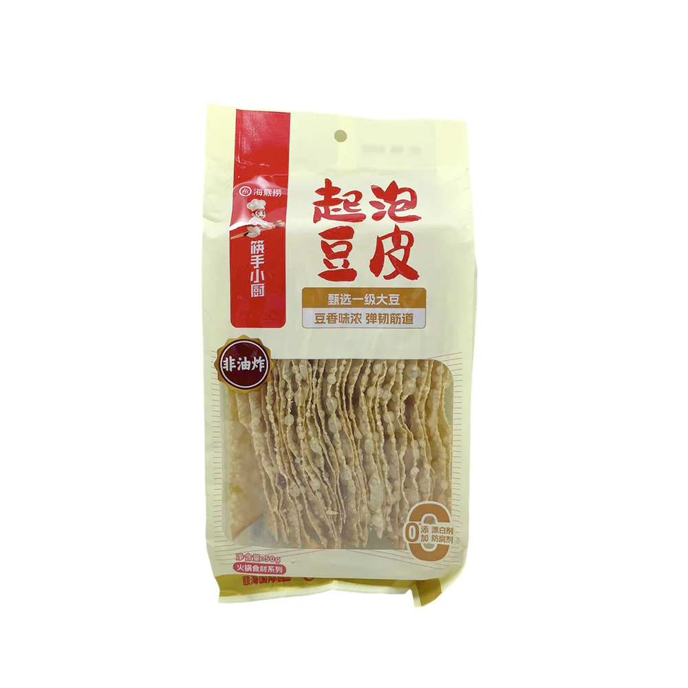 Haidilao Puffed Beancurd Sheets 50g - Tofu Skin for Hot Pot