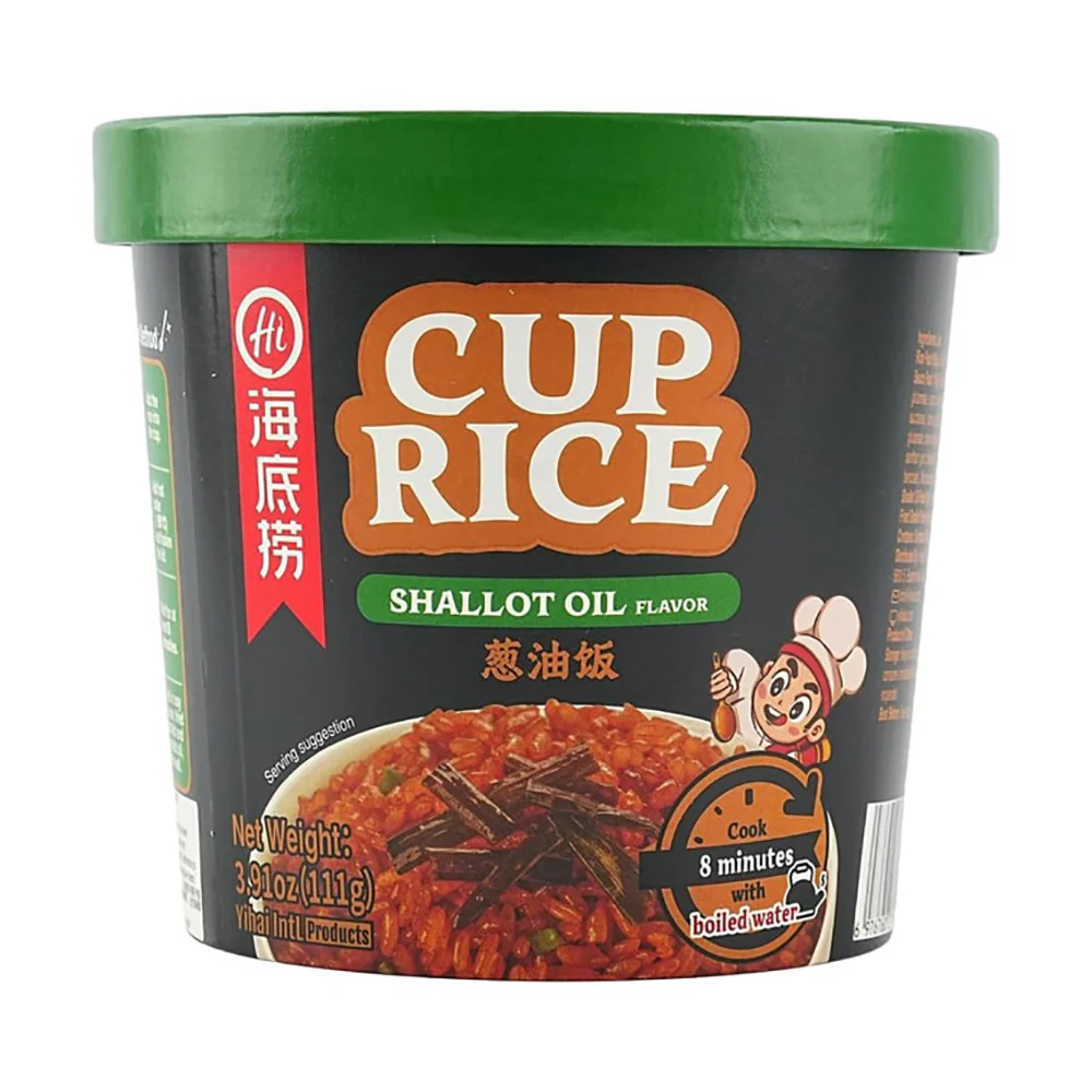 Haidilao Shallot Oil Flavor Cup Rice - 116g