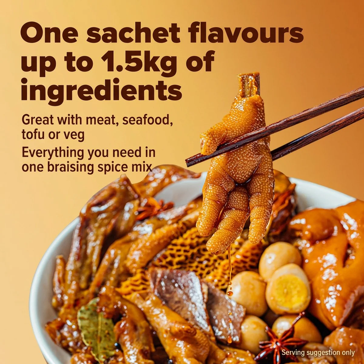 Haidilao Spicy Braising Marinade Seasoning 120g - Chinese Lu Master Stock Base - Image 2