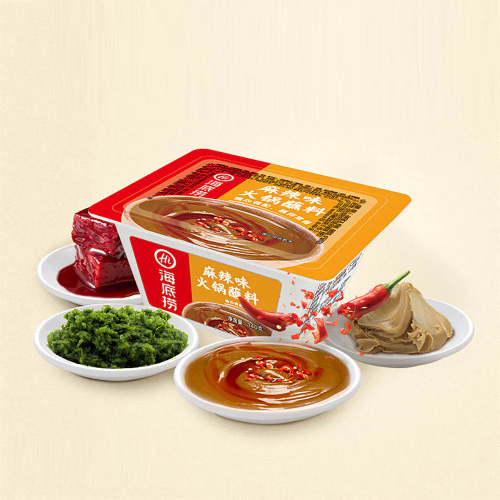 Haidilao Spicy Flavor Hot Pot Dipping Sauce - 140g - Image 3