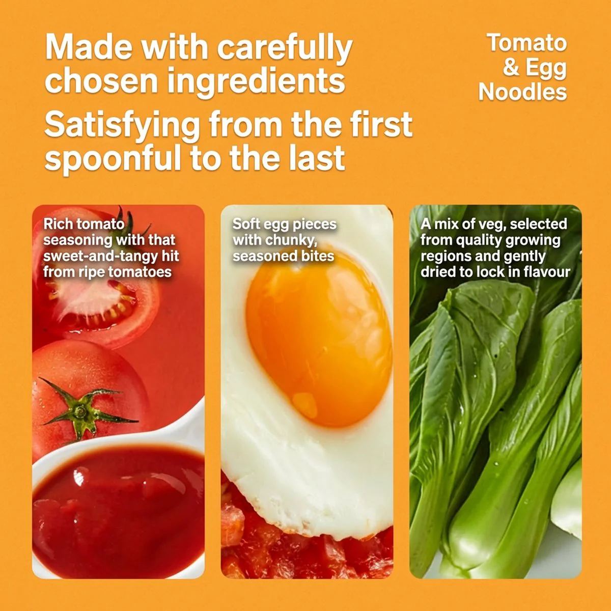 Haidilao Tomato & Egg Instant Cup Noodles 127g - Image 2