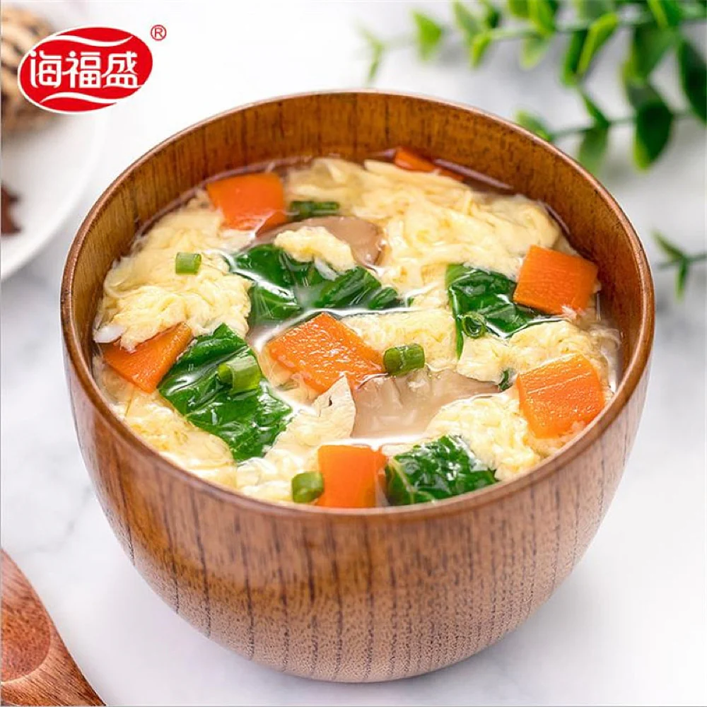 Haifusheng Instant Fresh Vegetable Soup - Cup, 8g - Image 2