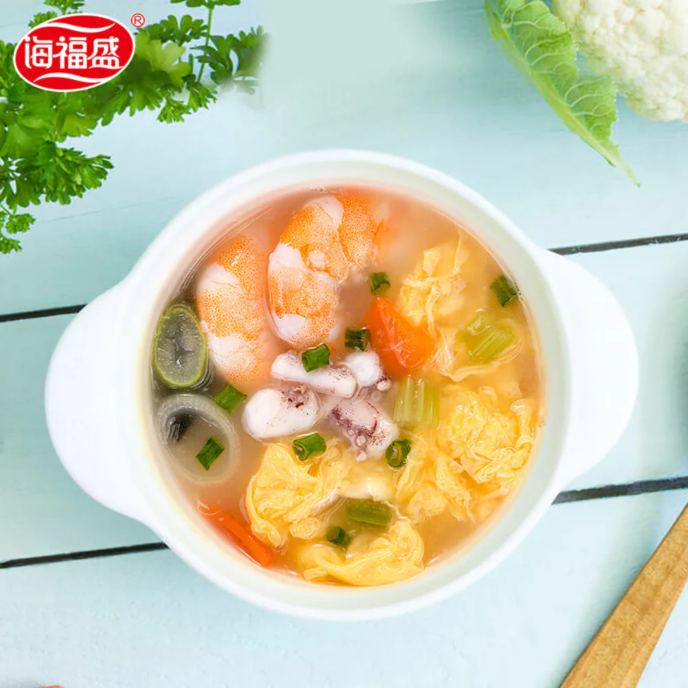 Haifusheng Instant Seafood Egg Drop Soup 9g - Image 5