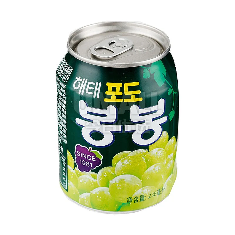 Haitai Grape Juice with Pulp - 238ml - Image 2