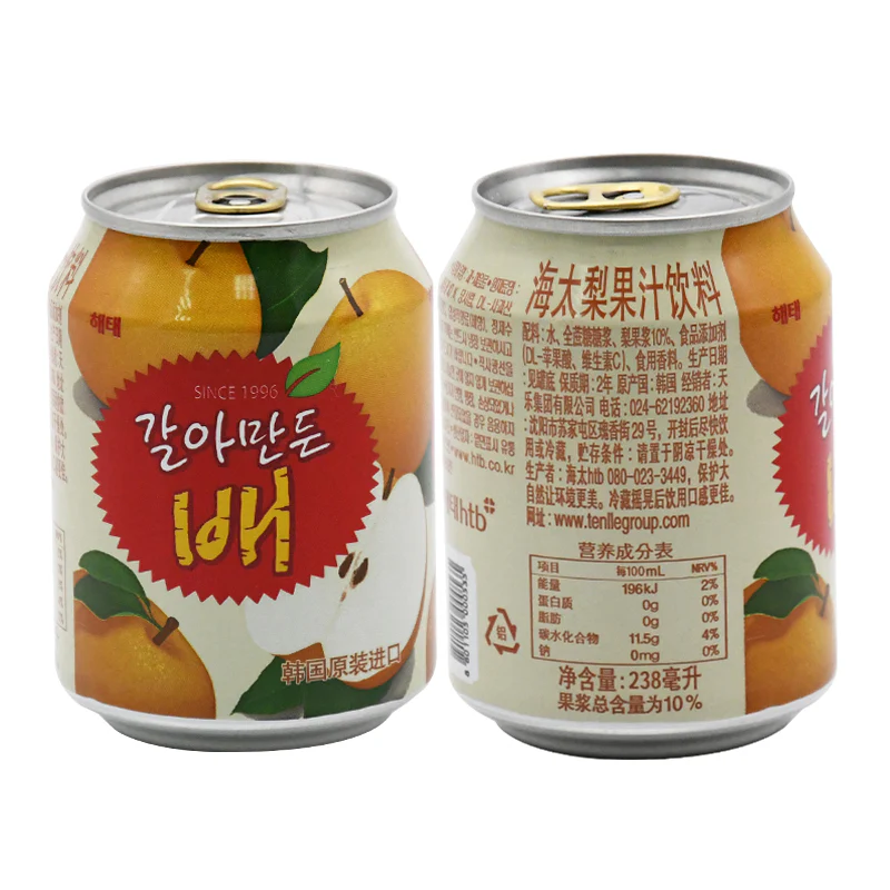 Haitai Grape Juice with Pulp - 238ml - Image 5