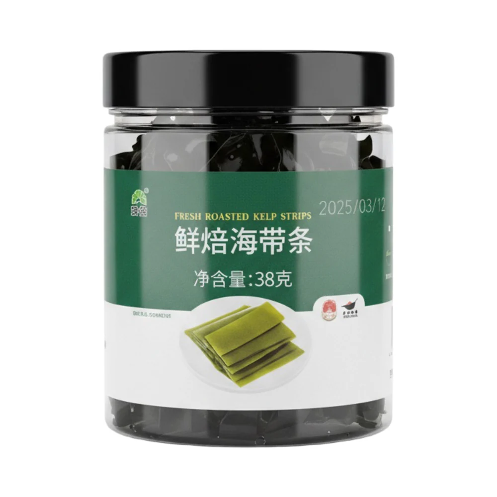 Haizhibao Fresh Roasted Kelp Strips 38g - Limited Import