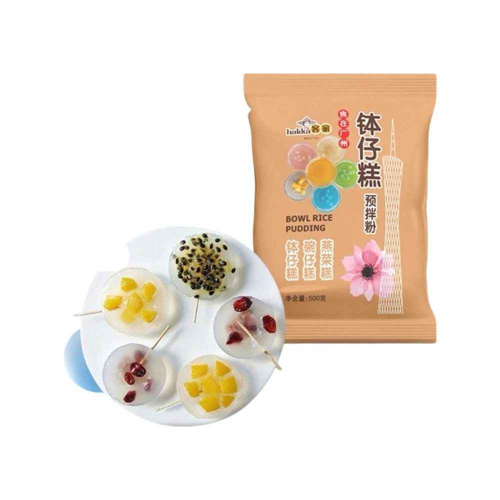 Hakka Bowl Rice Pudding Premix Flour 500g – Traditional Cantonese Put Chai Ko Mix