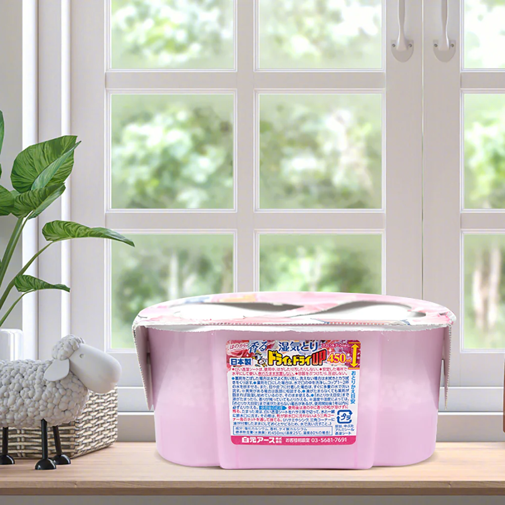 Hakugen Cabinet Dehumidifier Floral Scent - 450ml - Image 3