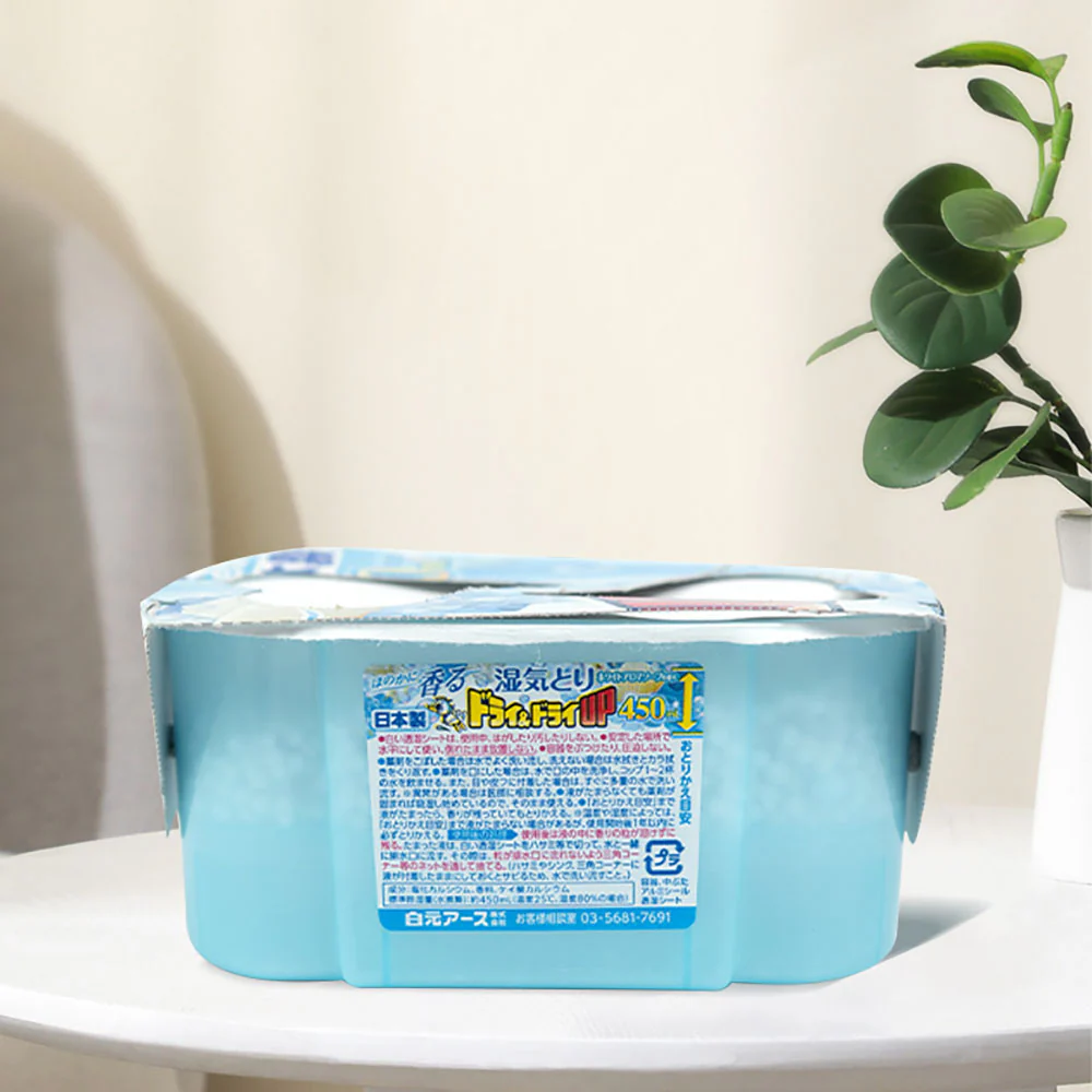 Hakugen Concentrated Dehumidifier with Soap Fragrance - 3 Pieces, 450ml - Image 4
