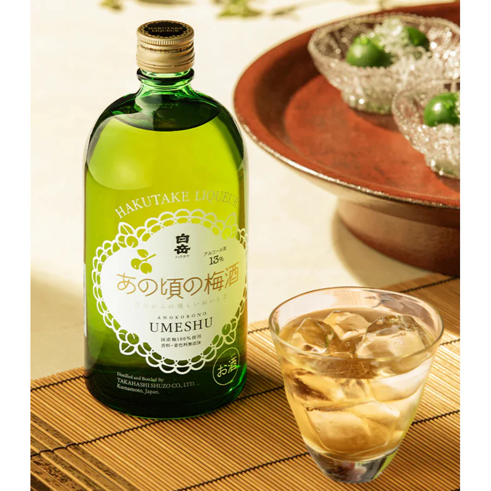 Hakutake Anokorono Umeshu Plum Wine 13% 300ml – Japanese Plum Liqueur - Image 2