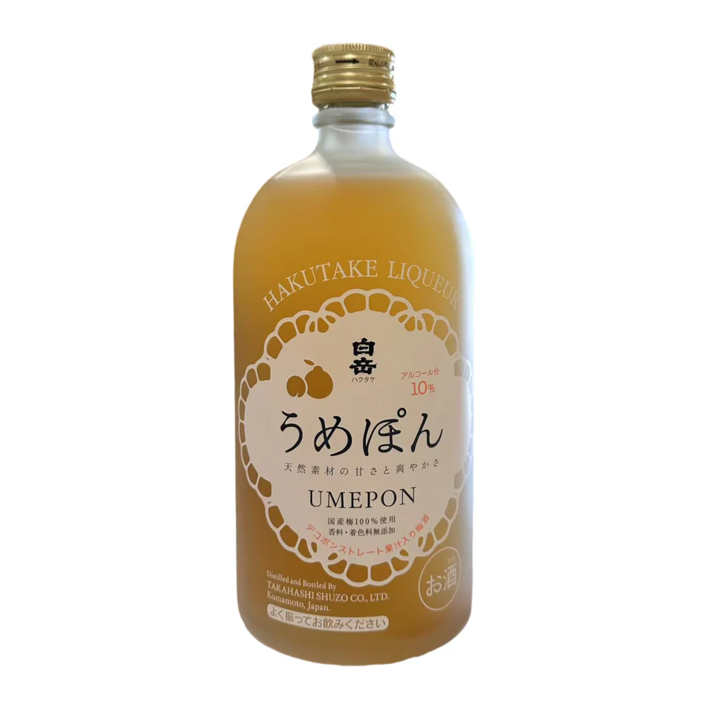 Hakutake Umepon Plum & Mikan Citrus Liqueur 10% 300ml – Japanese Umeshu with Mandarin Orange