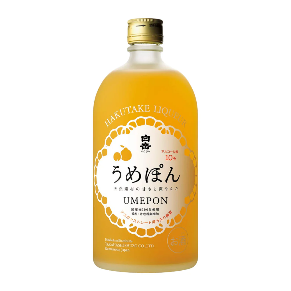 Hakutake Umepon Plum & Ponkan Citrus Liqueur 10% – 720ml