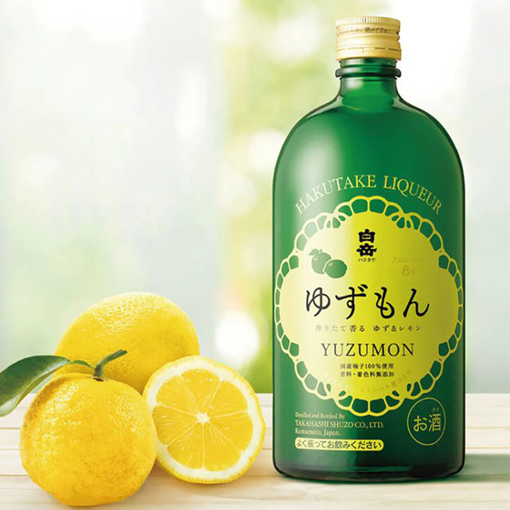Hakutake Yuzu Fruit Liqueur 8% - 720ml - Image 4
