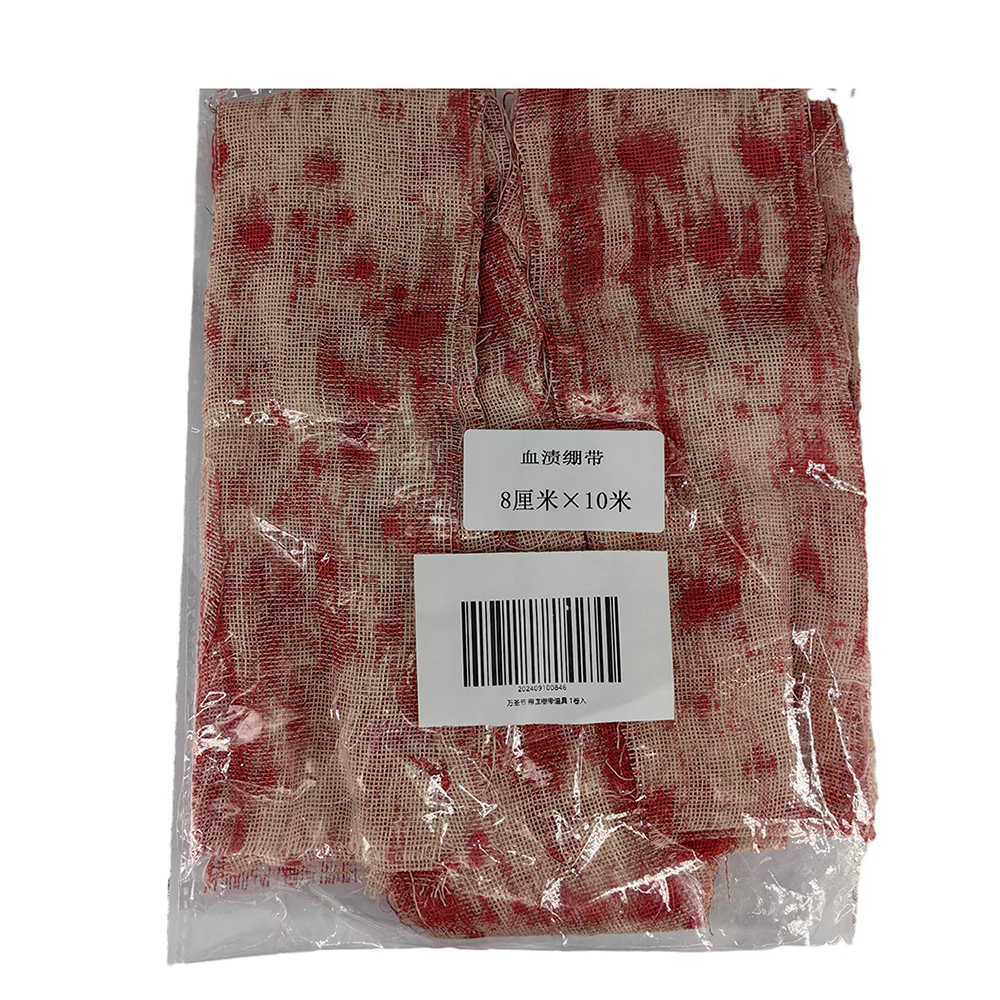 Halloween Bloody Bandage Prop - 1 Roll for Realistic Wound Effects - Image 3