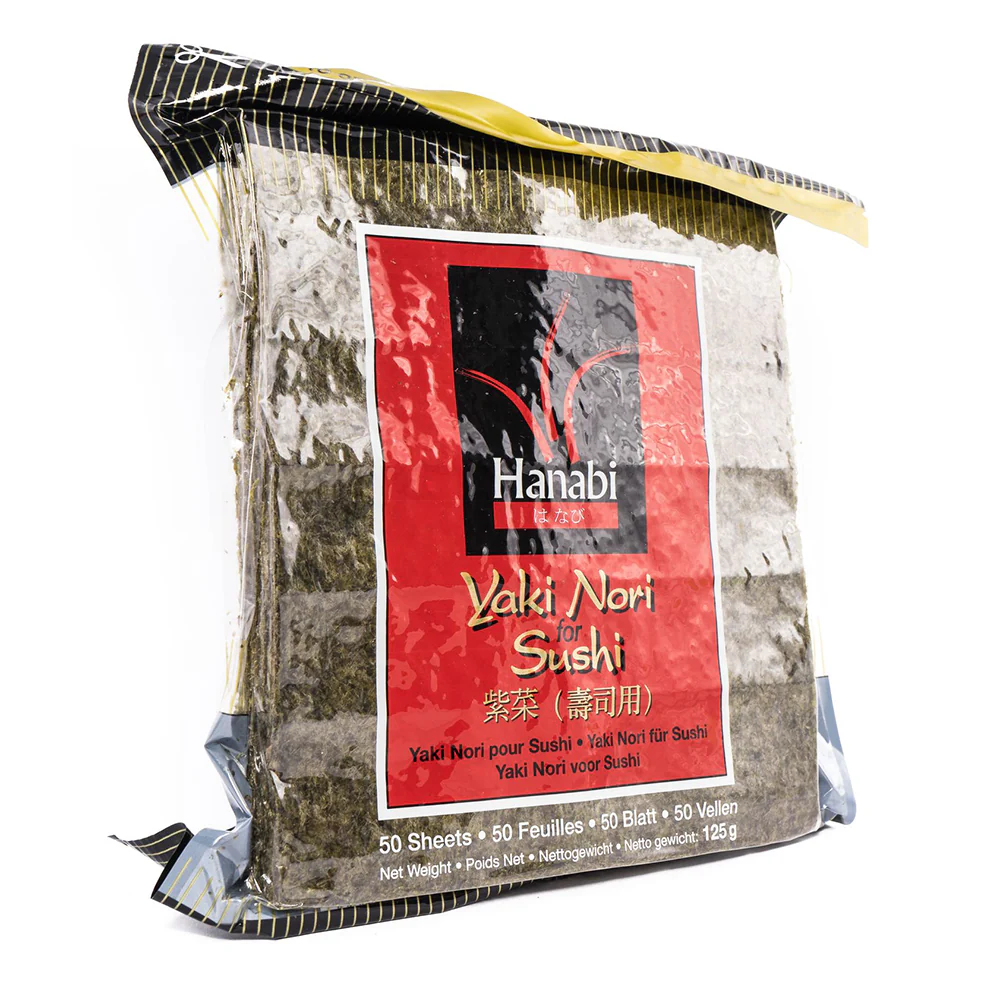 Hanabi Yaki Nori for Sushi - 50 Sheets, 125g - Image 2