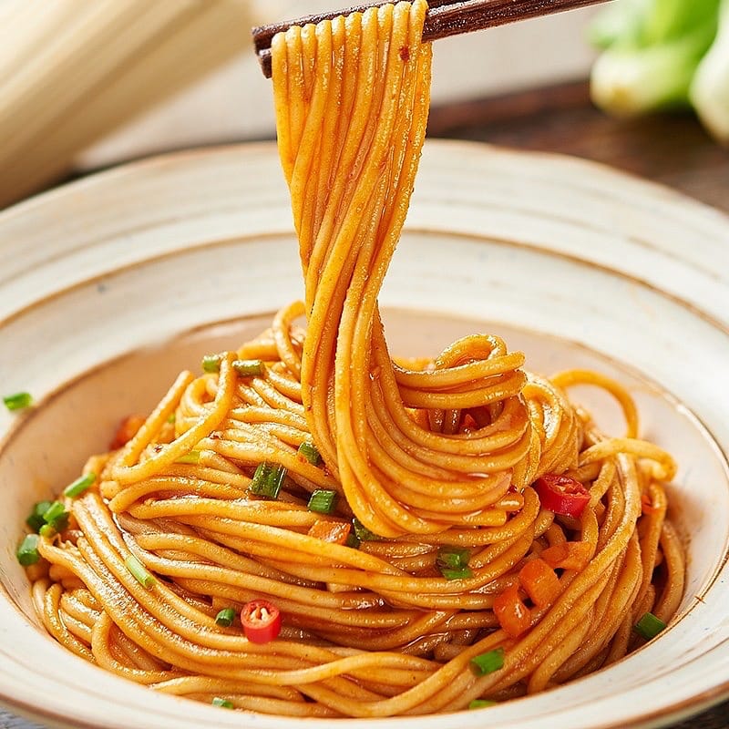 Hankow Non-Fried Hot Dry Noodles - Hunan Flavor - 115g - Image 4