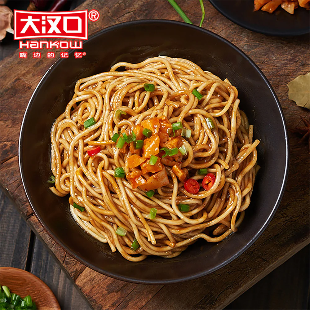 Hankow Original Flavor Wuhan Hot Dry Noodles - 102g x 8 Packs - Image 4