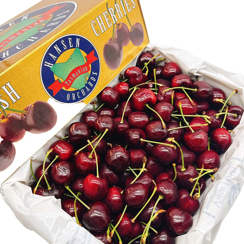 Hansen Orchards Lapin Cherries Gift Box 28-30mm - 2kg - Image 3