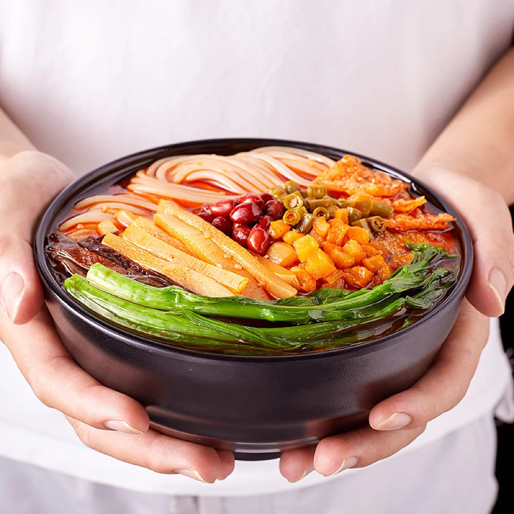 Haohuanluo Liuzhou River Snail Rice Noodles - Crawfish Flavor - 320g x 10 Packs/Box - Image 2
