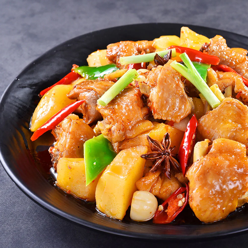 Haorenjia Spicy Chicken Stew Seasoning - 160g - Image 2