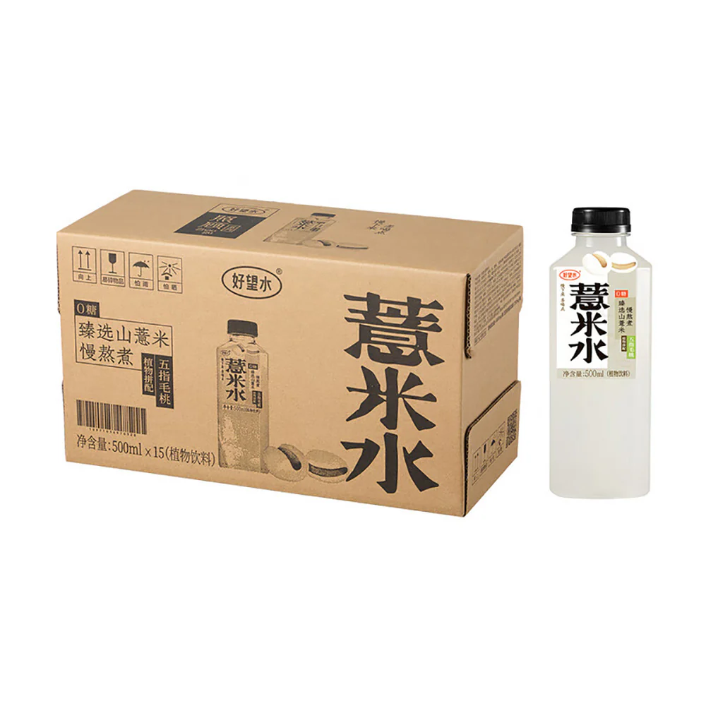 Haowangshui Barley Water - 500ml x 15 Bottles