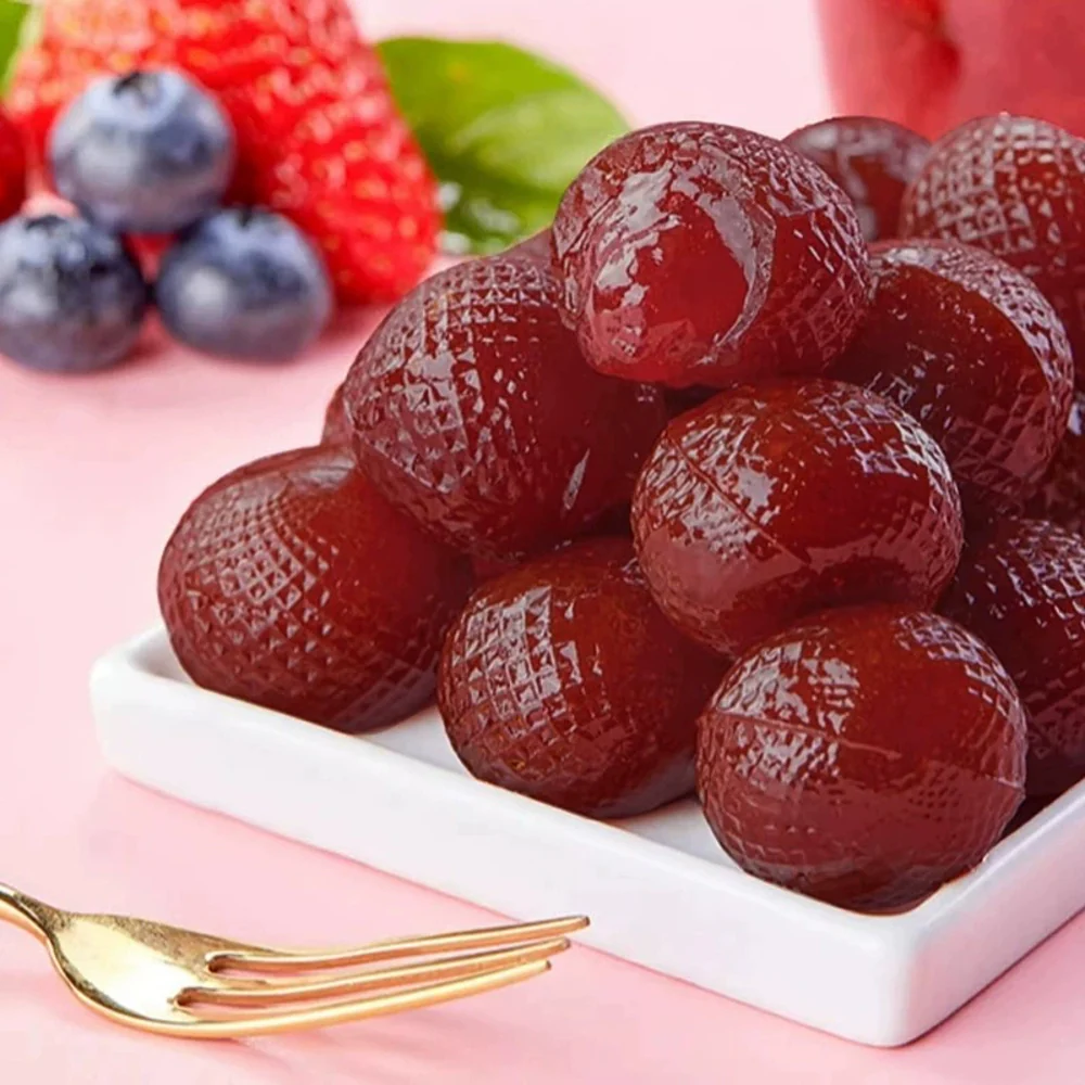 Haoxiangni Booom Blueberry-Filled Hawthorn Snack - 100g - Image 2
