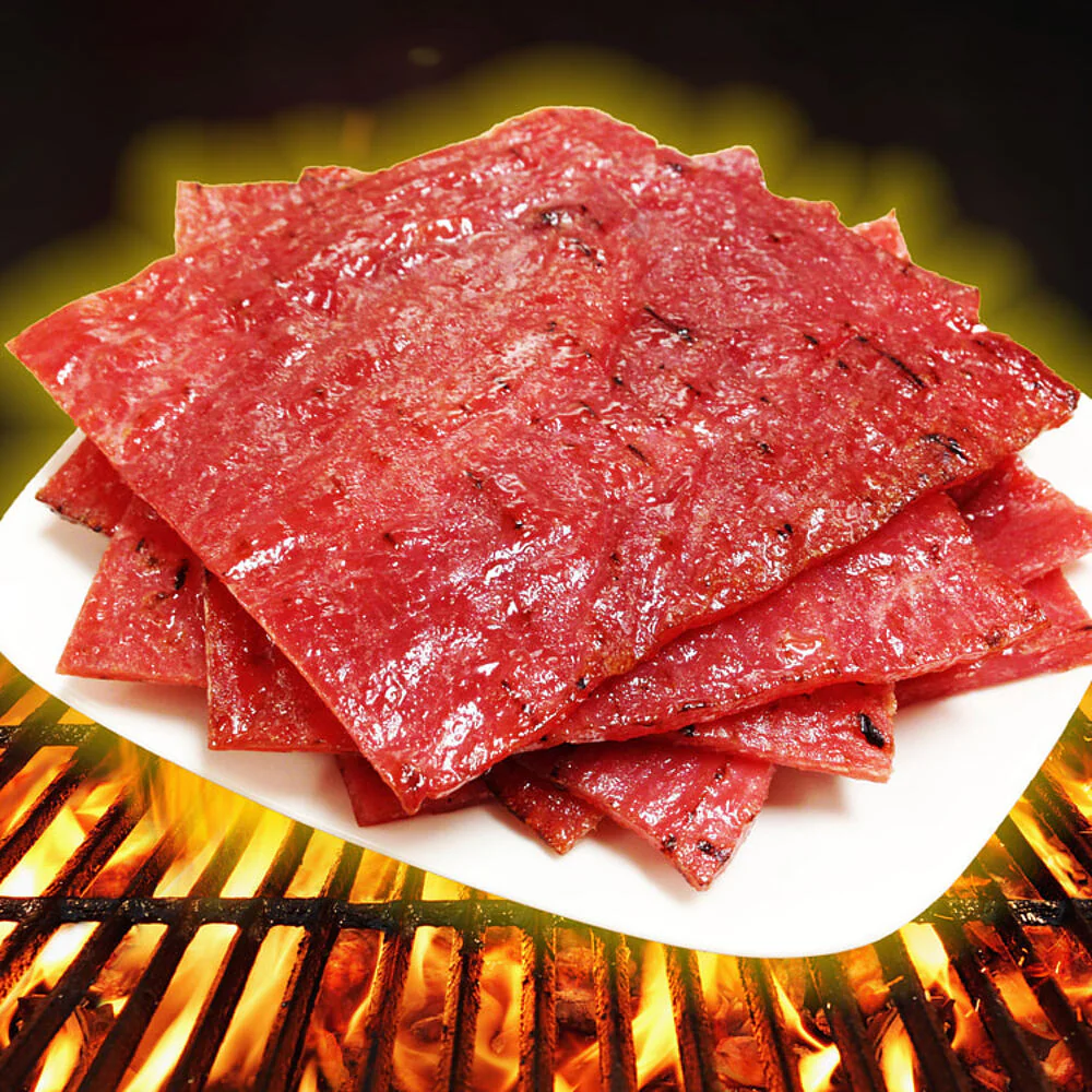 Hapi Bakkwa Spicy Pork Jerky 150g - Chinese-Style Barbecue Sliced Pork - Image 3